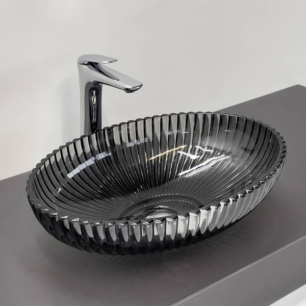 Раковина Comforty 00-00015707 CF24006 50 см, серая