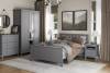 Кровать двуспальная 2.08.04.060.4 Гуд Лакк Сага Серая фото 5