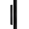 Душевой уголок Vincea Slim Soft VSR-1SS9013CLB 1300x900, профиль черный, стекло прозрачное фото 8