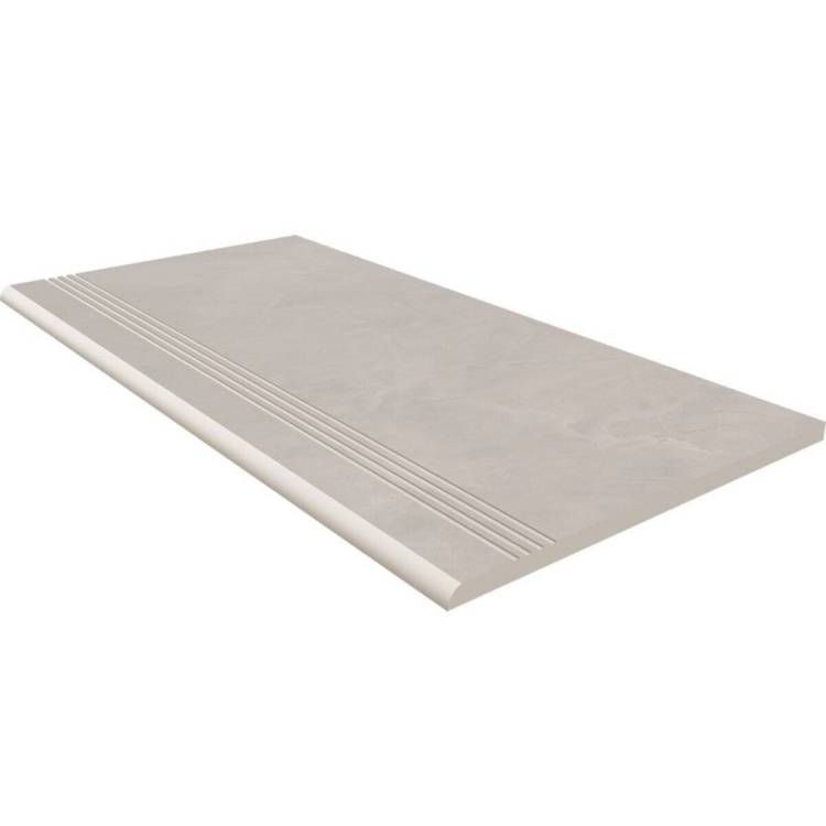 Ступень Estima Graffito 70551 Steptrade/GF01_NS/30x60x10 Light Grey неполированный с насечками 30x60