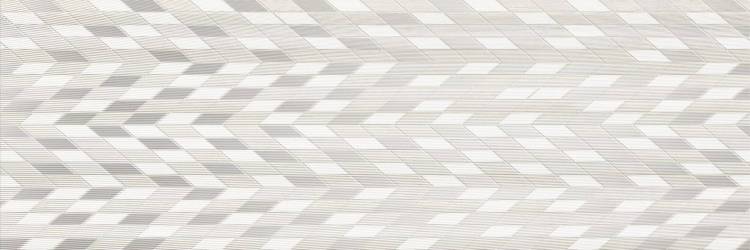 Декор Beryoza Ceramica Лайн 1 бежевый 25x75