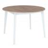 Стол Bradex Home Oslo RF 0335 дуб навара, белый 110(140)x110x76 фото 2