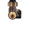 Узел нижнего подключения Primoclima Armature Lunar PCART888ABR термостатический, угловой, левый 1/2"х3/4"Е, бронза фото 9