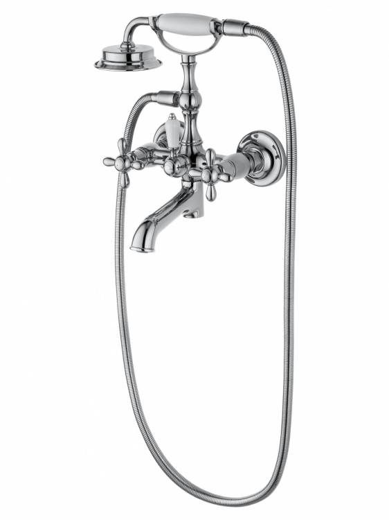 Смеситель для ванны Wonzon & Woghand WW-88639020-CR с душем, хром