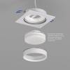 Встраиваемый светильник Denkirs Flat DK2091-WH фото 3