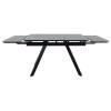 Стол Bradex Home Arthur RF 0677 керамогранит чёрный мрамор Greys Black, чёрный, раскладной фото 3