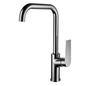 Смеситель для кухни Knotlor Muse KN-61/GM вороненая сталь