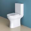 Унитаз-компакт BelBagno Lounge BB045CPR/BB045/051SC безободковый Белый фото 7