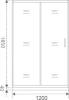 Душевая дверь в нишу Good Door Latte WTW-120-C-WE фото 6