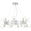 Подвесная люстра Crystal Lux LUXURY SP16 CHROME фото 3
