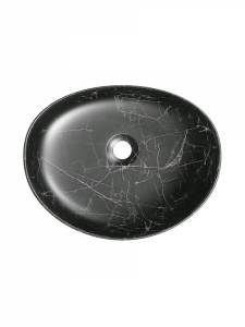 Раковина Teymi Valma T53102 50 см мрамор черный