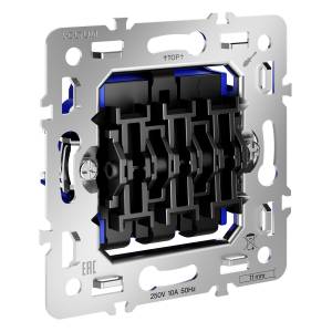 Механизм выключателя 3-клавишного Voltum S70 VLS0301M