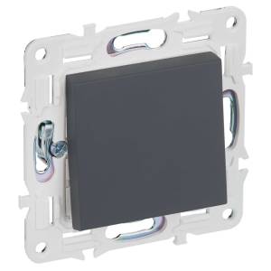 Выключатель 1-клавишный перекрестный IEK Skandy SK-V13-0-10-K53 графит