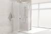 Душевой уголок Royal Bath RB 120TR-T-CH профиль хром, стекло прозрачное, 120x120x200 фото 2