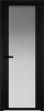 Межкомнатная дверь Profil Doors 2 AGP цвет профиля Черный, стекло безопасное 6 мм матовое 800x2000