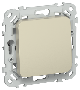 Выключатель 1-клавишный IEK Flite FI-V10-0-10-1-K37 шампань
