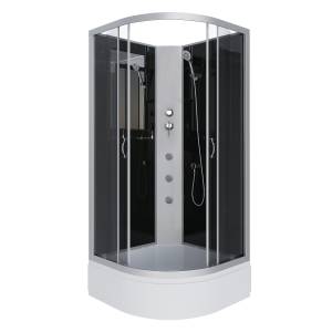 Душевая кабина Niagara Classic NG-3503-14BKG (800x800x2000) со средним поддоном (26см)