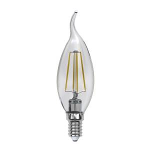 Лампа светодиодная филаментная Uniel Multibright LED-CW35-5W/WW/E14/CL/MB GLM10TR
