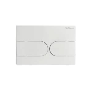 Кнопка смыва BelBagno BB-11-BL белая глянцевая
