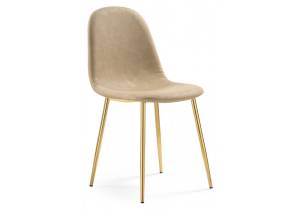 Стул Woodville Lilu 15372 1 yellow / gold