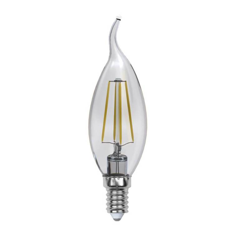 Лампа светодиодная филаментная Uniel Multibright LED-CW35-5W/WW/E14/CL/MB GLM10TR