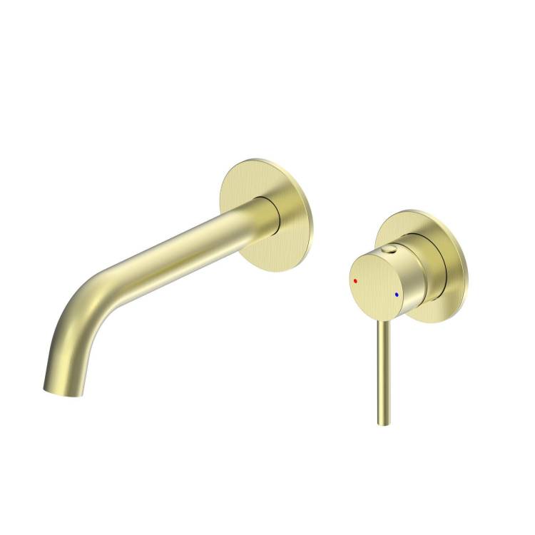 Смеситель для раковины Wonzon & Woghand WW-88869017-BG встраиваемый, брашированное золото