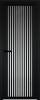 Межкомнатная дверь Profil Doors 3 AGP цвет профиля Черный, стекло безопасное 6 мм прозрачное 800x2000