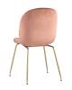 Набор из 2 барных стульев Stool Group Beetle 8329C PINK X2 пудровый со спинкой фото 5