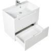 Тумба под раковину Belbagno Vittoria VITTORIA-800-2C-SO-BL-P 80x45x57 Bianco Lucido подвесная с двумя выкатными ящиками фото 5