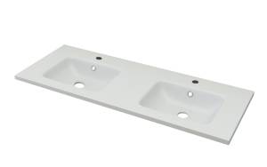 Раковина Cezares 50211 с двумя чашами, Bianco, 121x46
