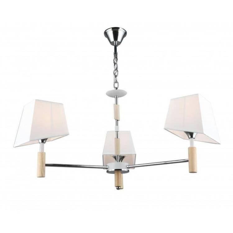 Подвесная люстра IMEX MD.4221-3-P-CH+WH