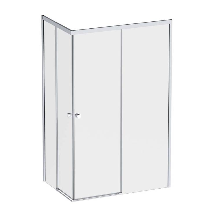 Душевой уголок AM.PM X-Joy W94G-403-120280-MТ1К профиль хром матовый, стекло прозрачное, 120x80