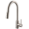Смеситель для кухни Osgard Forso 87073 с выдвижным изливом, никель