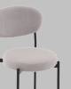 Стул полубарный Stool Group Бриф DD AV 477-F81-9005 (PP) светло-серый, букле фото 8