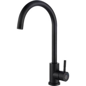 Смеситель для кухни РМС SUS124BL-017F черный