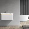 Тумба с раковиной Black&White U925.900 белая, 90x38.5 фото 6