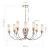 Большая хрустальная люстра на штанге ST Luce Элегра SL1402.253.10 фото 8