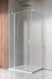 Душевая дверь Radaway Nes KDJ II front 90 Left 900x2000 10032090-01-01L Хром, Прозрачное 90x200