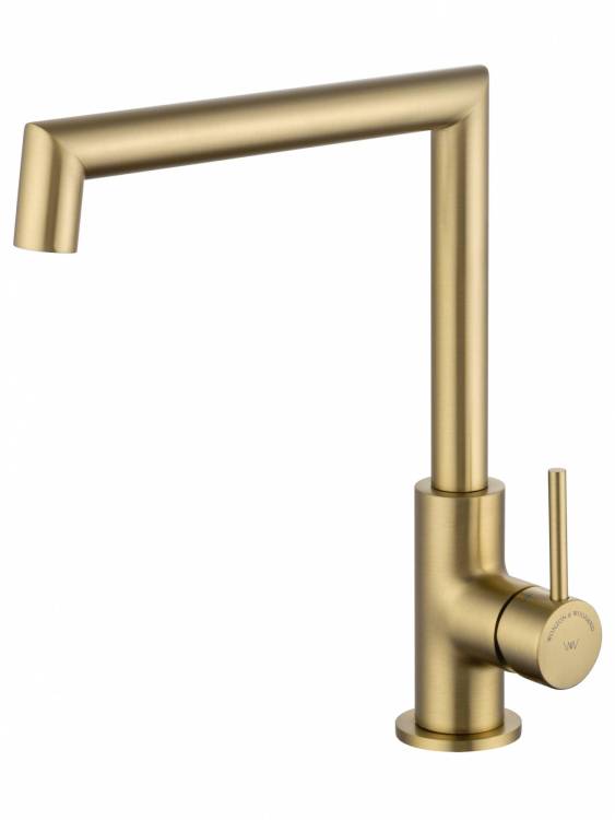 Смеситель для кухни Wonzon & Woghand WW-L1005-BG брашированное золото