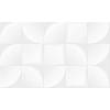 Керамическая плитка Gracia Ceramica Nature 010100001403 White 02 Рельеф 30x50
