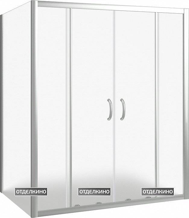Душевой уголок Good Door Infinity WTW-TD+SP-G-CH 170x80