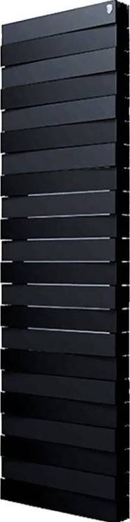 Радиатор биметаллический Royal Thermo Piano Forte Tower noir sable 22 секции, черный