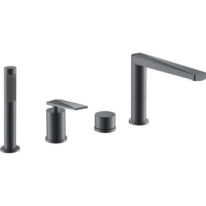 Смеситель Boheme Venturo 370-SGM Shine Gun Metall