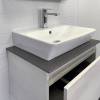 Тумба с раковиной Comforty Прага 60 00-00014535 дуб белый фото 4