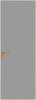Межкомнатная дверь Profil Doors 1 AGK цвет профиля Золото, стекло безопасное 4 мм монохром серый 600x2000