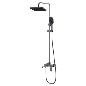 Душевая стойка Azario Lursy AZ-K2349GR серый графит