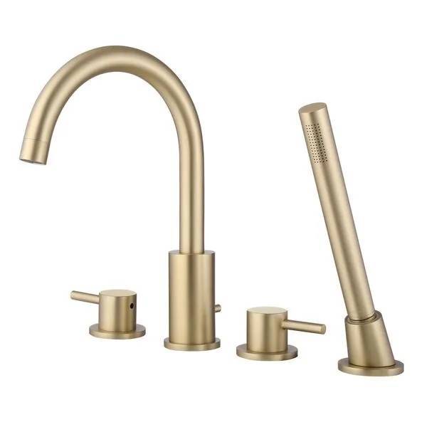 Смеситель Abber Wasser Kreis AF8113G золото матовый