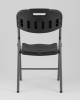 Набор из 4 складных стульев Stool Group Кейт D25 black X4 черный, банкетные фото 4