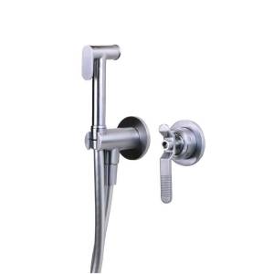 Гигиенический душ Bronze de Luxe 1760's Loft 3253CC хром матовый, со смесителем