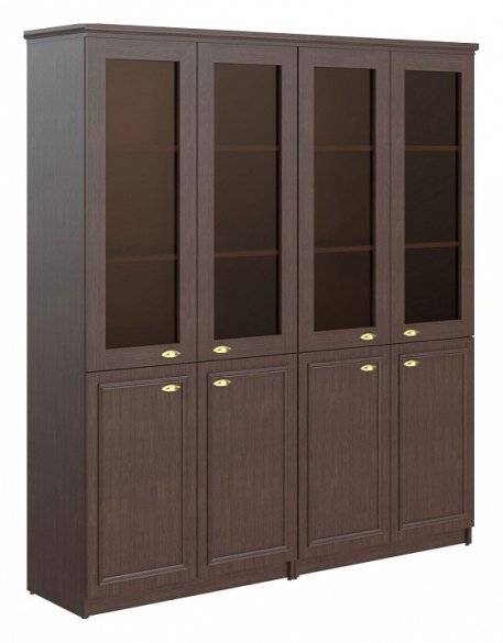 Шкаф книжный Skyland Raut 00-07007033, 7007033, RHC 180.2 Венге Магия